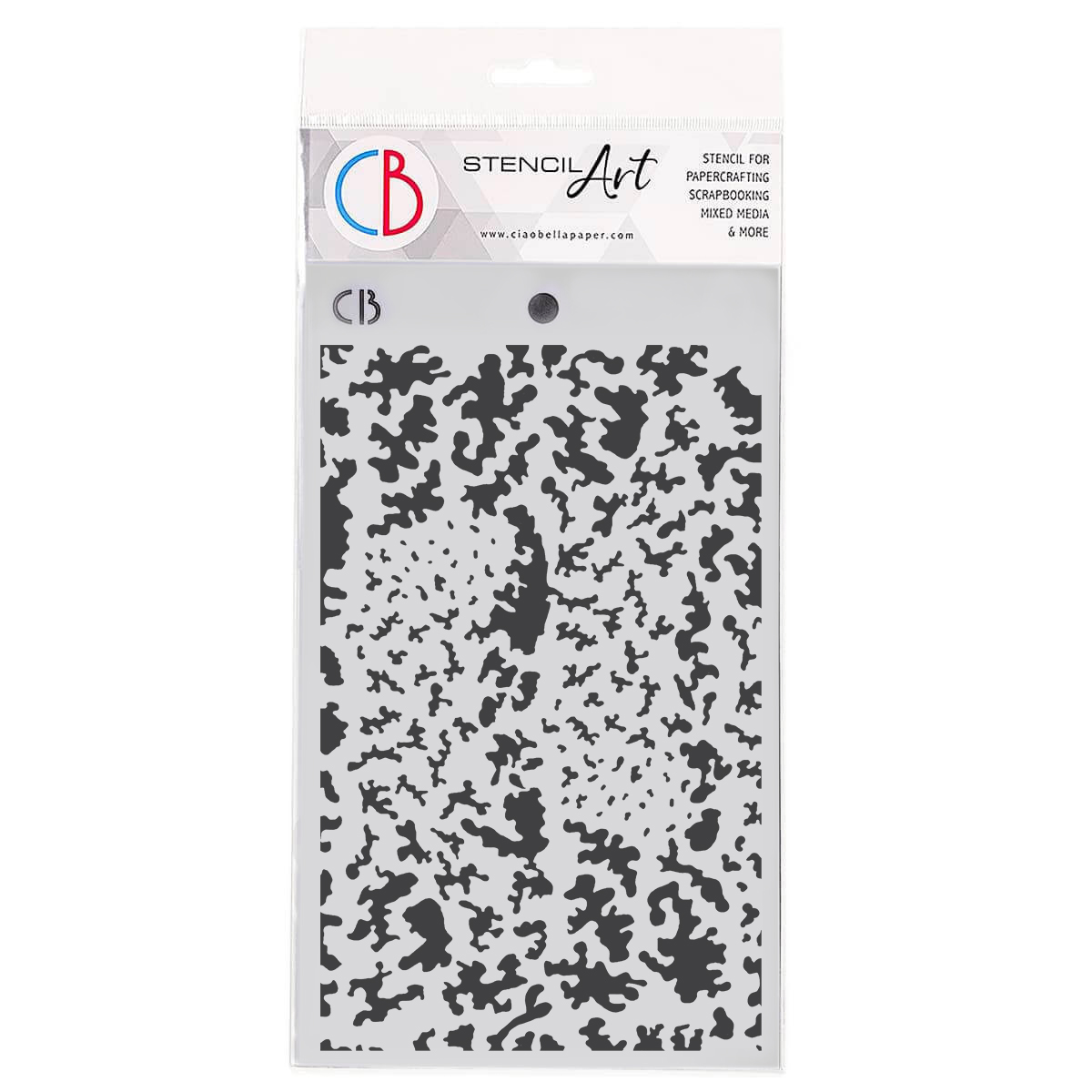 Ciao Bella Pochoir de texture 12,7x20,3 cm Frozen