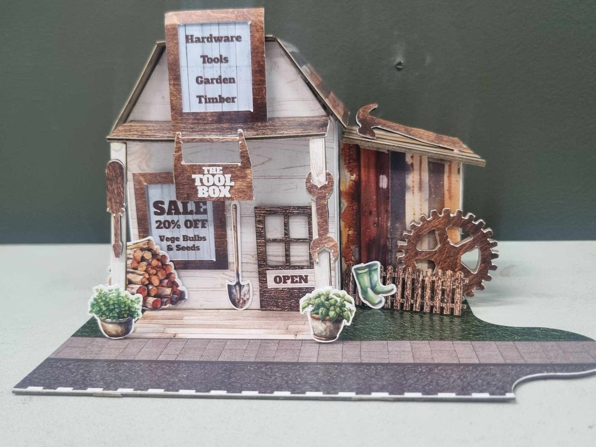 3Quarter Designs Lane Village - La Quincaillerie Tool Box