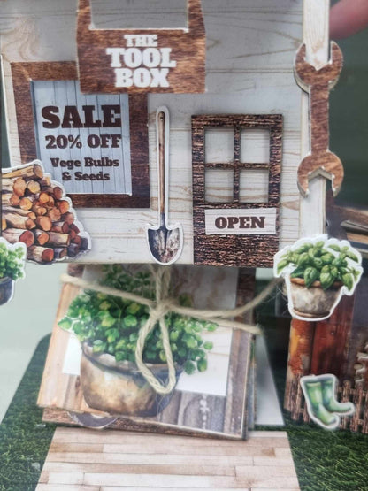 3Quarter Designs Lane Village - La Quincaillerie Tool Box