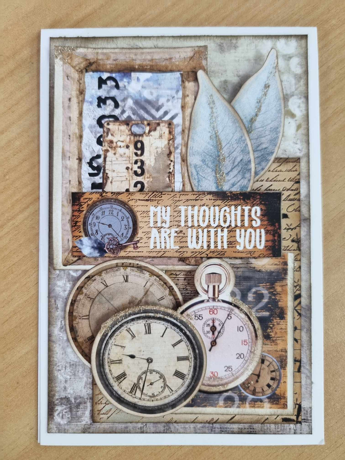 Lot de 6 cartes 3Quarter Designs Eclectic Clocks 15x10 cm