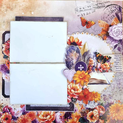 Lot de papiers décoratifs et découpes 3Quarter Designs Dawns Glow 30x30 cm