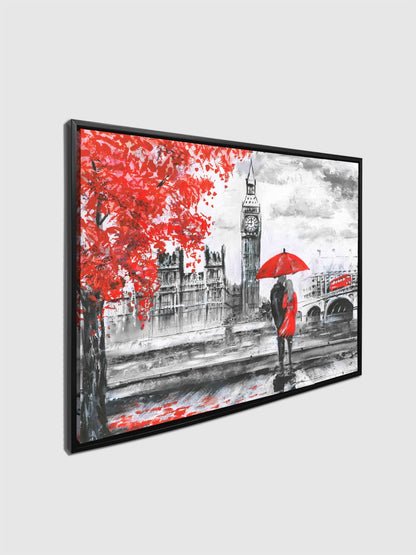 Décoration Murale Big Ben - Impression sur Toile Vintage