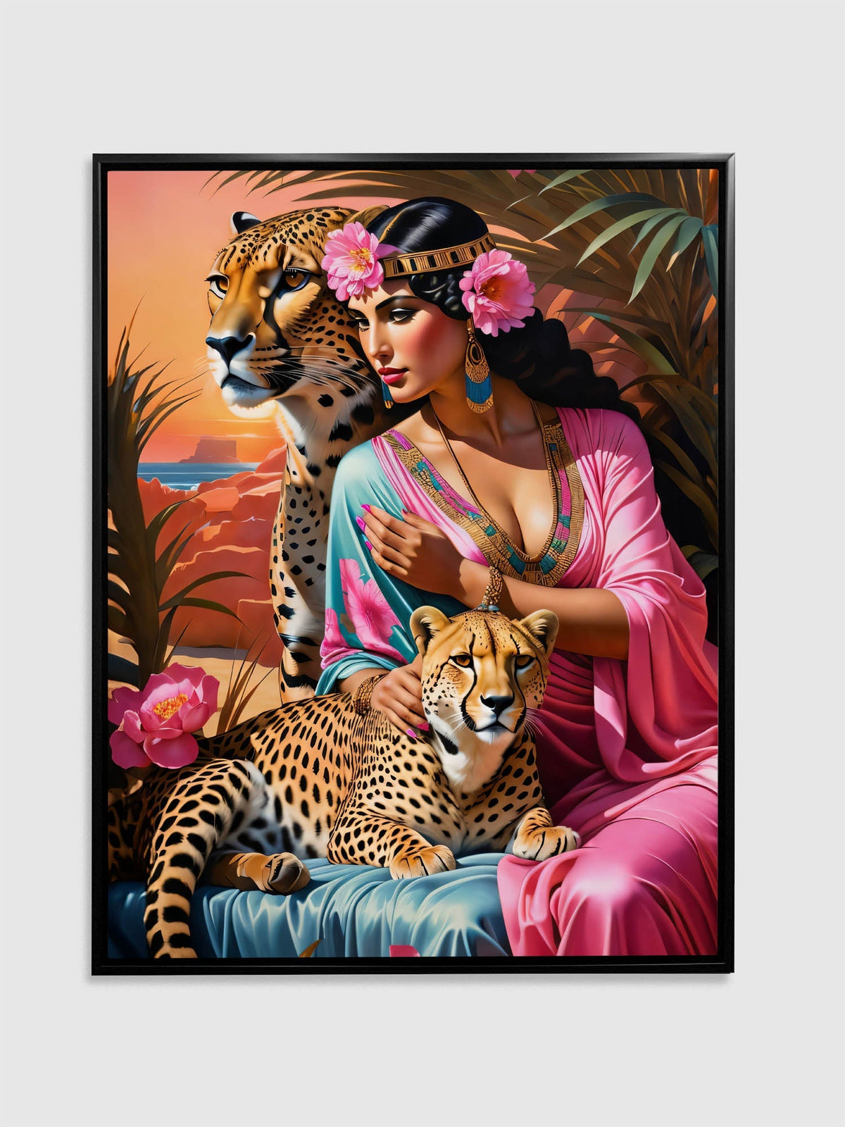 Wall Art-Cleopatra reimagined-Fine Art Canvas
