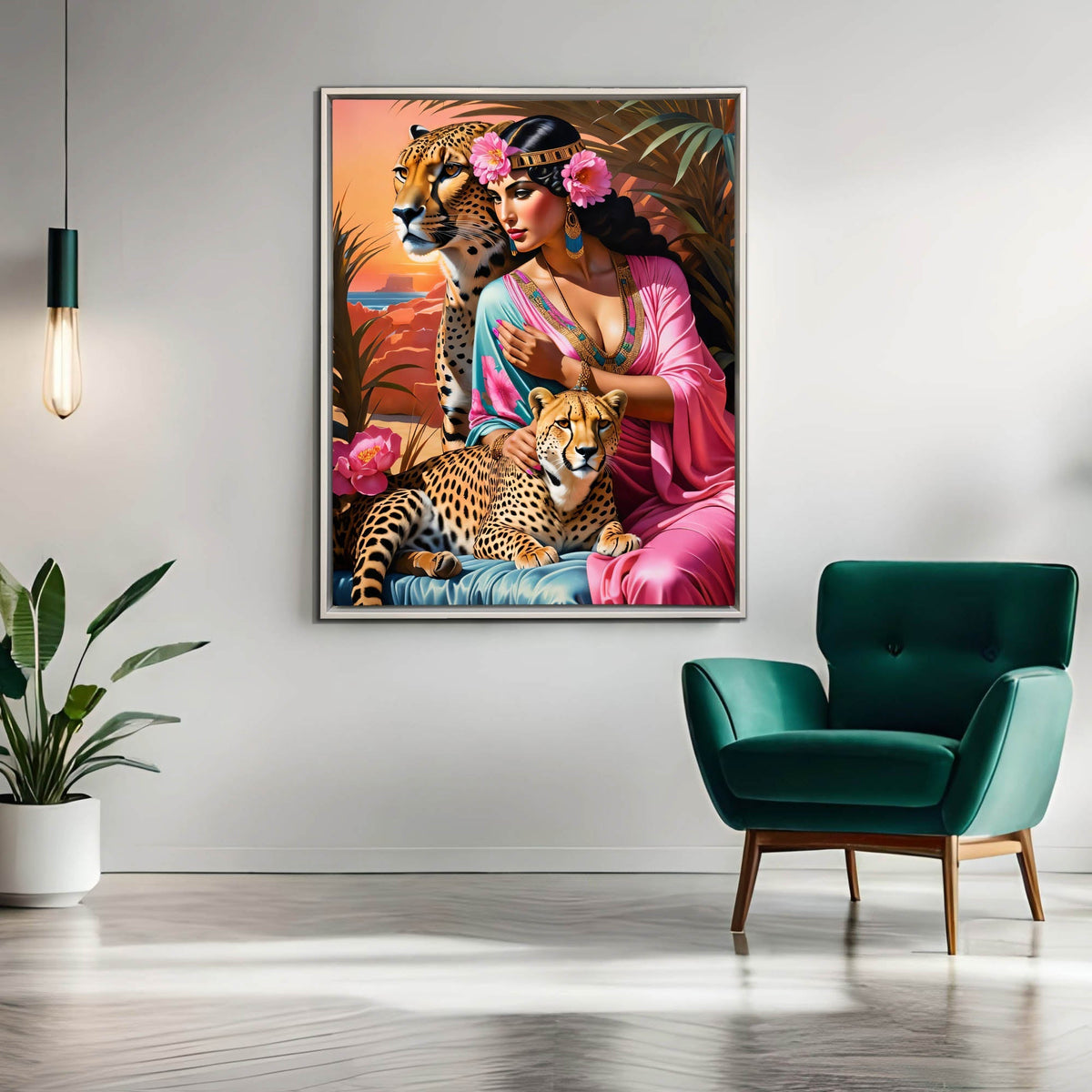 Wall Art-Cleopatra reimagined-Fine Art Canvas