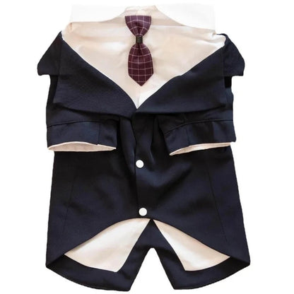 Dog Wedding Tuxedo Suit | Formal Outfit
