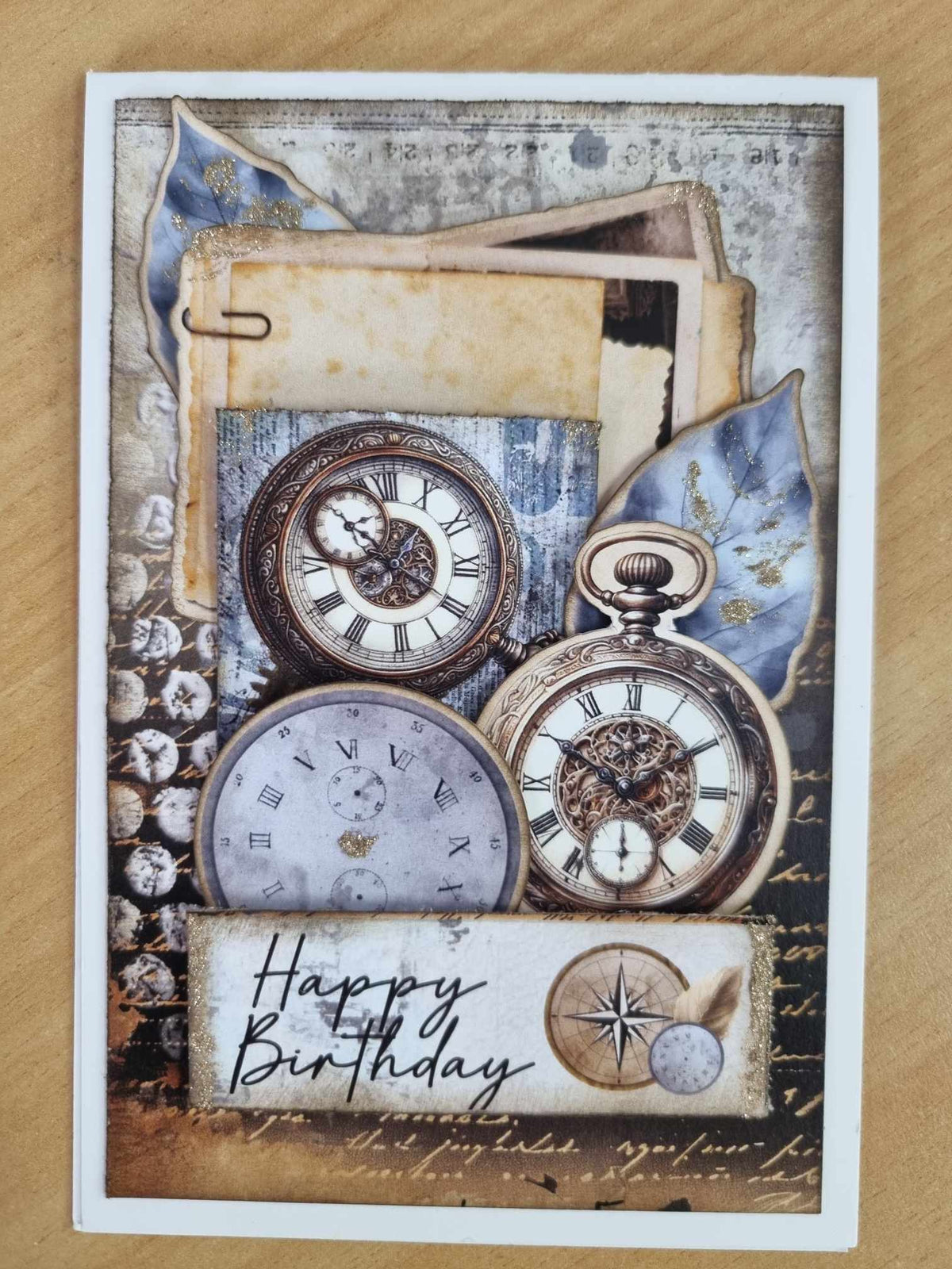 Lot de 6 cartes 3Quarter Designs Eclectic Clocks 15x10 cm