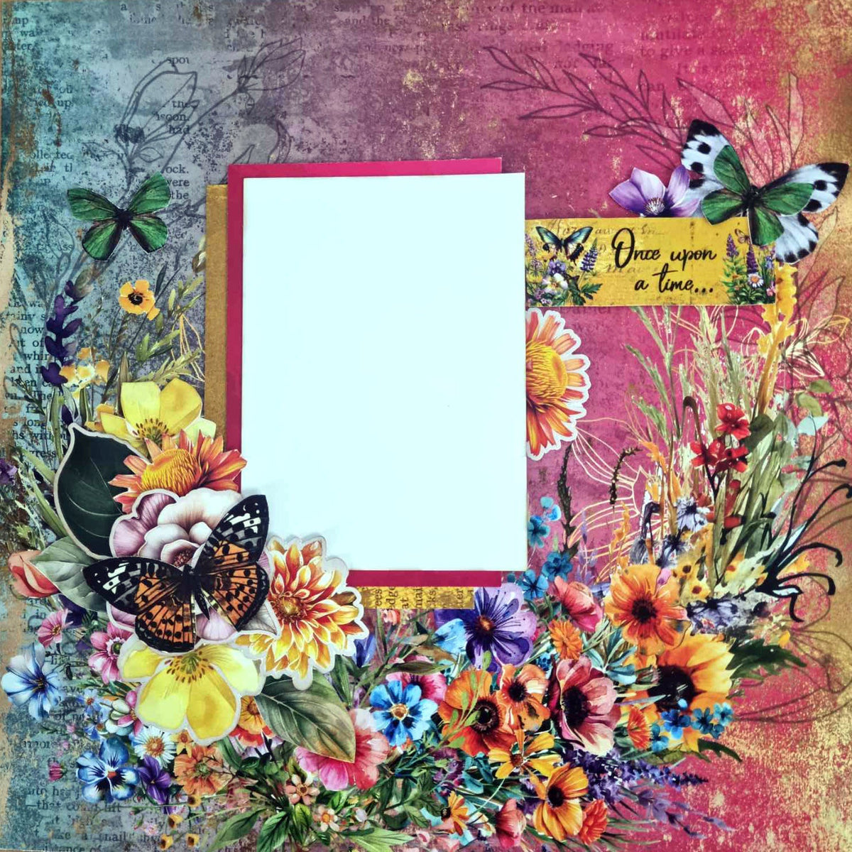 3Quarter Designs Papier Design et Découpes Ailes Flottantes 30x30 cm