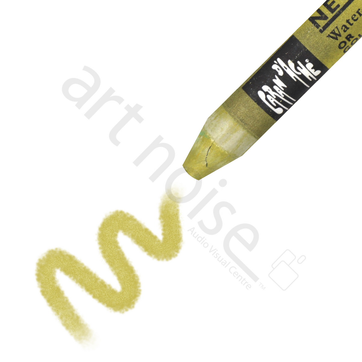 Caran d'Ache - Crayon cire aquarellable classique Neocolor II - Métalliques