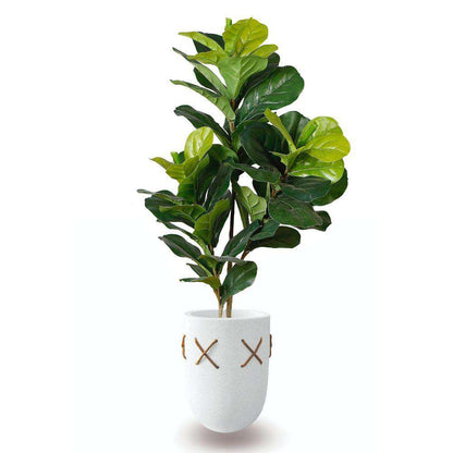 Jardinière en ciment Coco Sandy 9''
