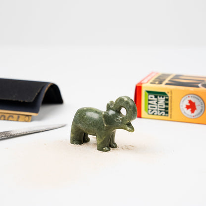 Soapstone Carving Kit - Make 3D Art 🦉🐢🐈 Choose Your Animal