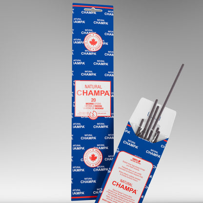 Bâtonnets d'encens Champa Bleu Naturel