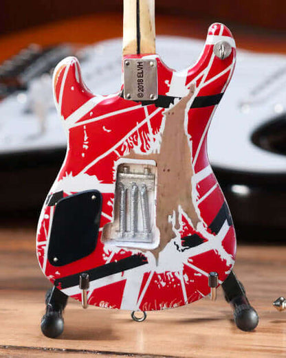 Réplique de guitare miniature EVH 5150 Eddie Van Halen à collectionner