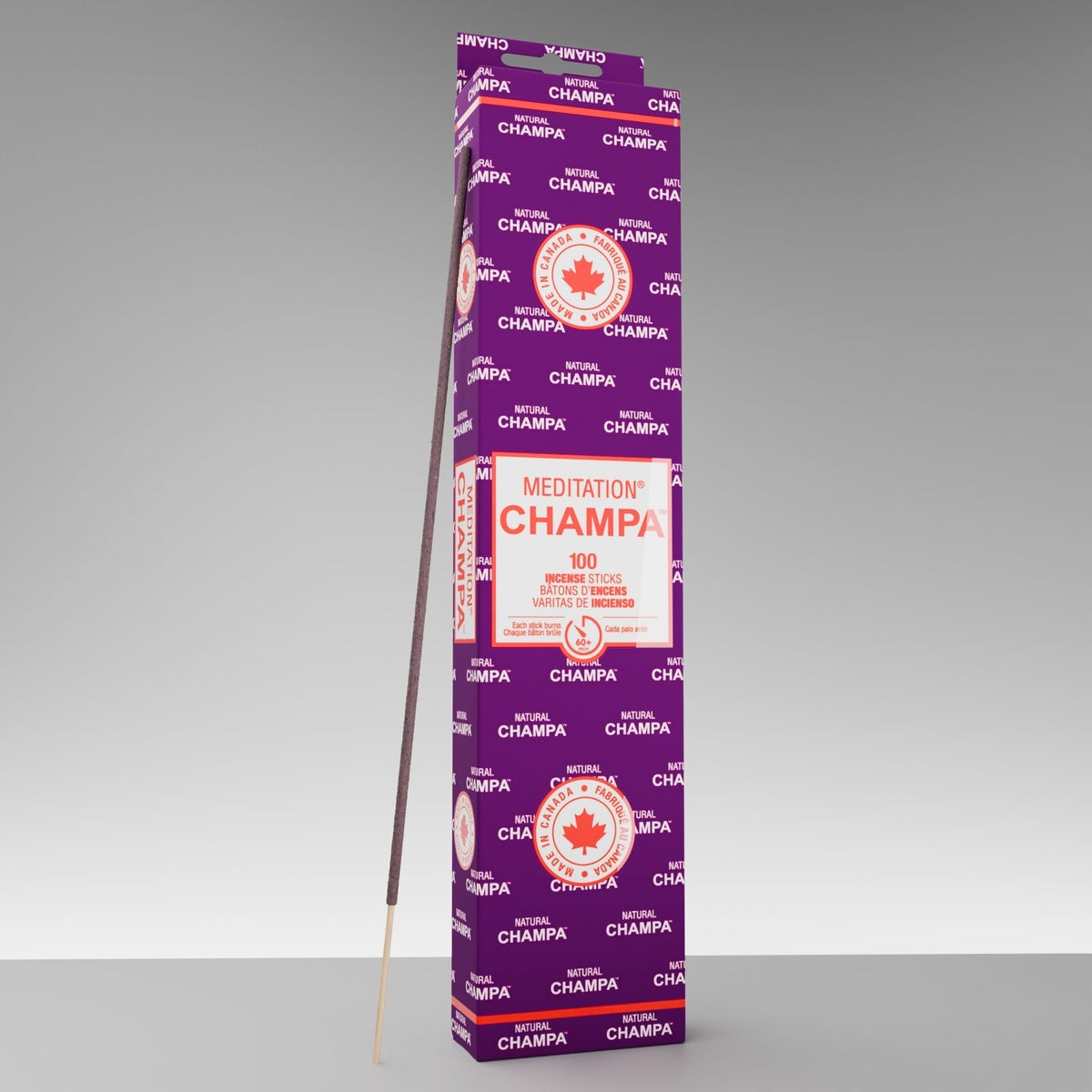 Bâtonnets d'encens Champa Méditation (Méga-Paquet)
