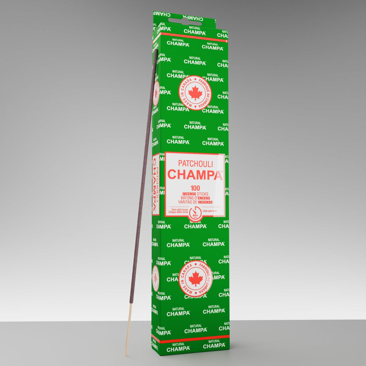 Bâtonnets d'encens Patchouli Champa (Méga-Paquet)