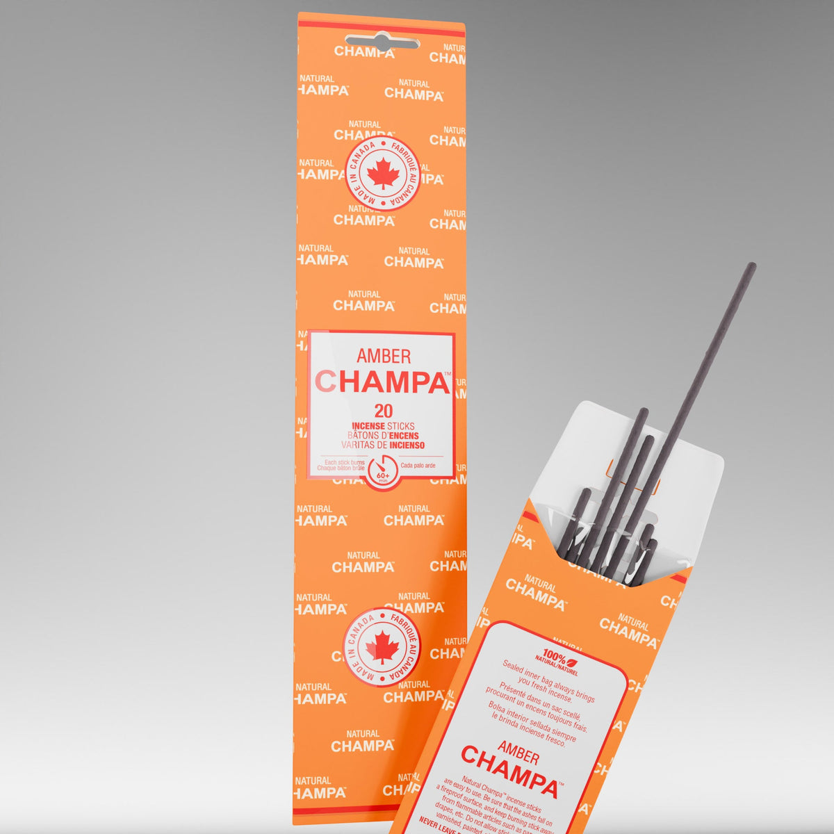 Bâtonnets d'encens Ambre Champa