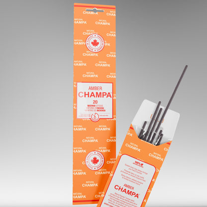 Bâtonnets d'encens Ambre Champa