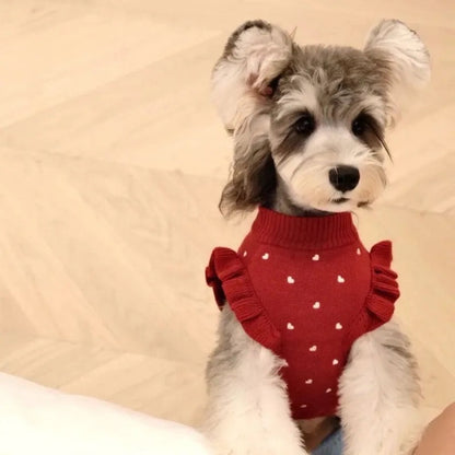 Chemisier pour chien | Haut pour chien Cœur