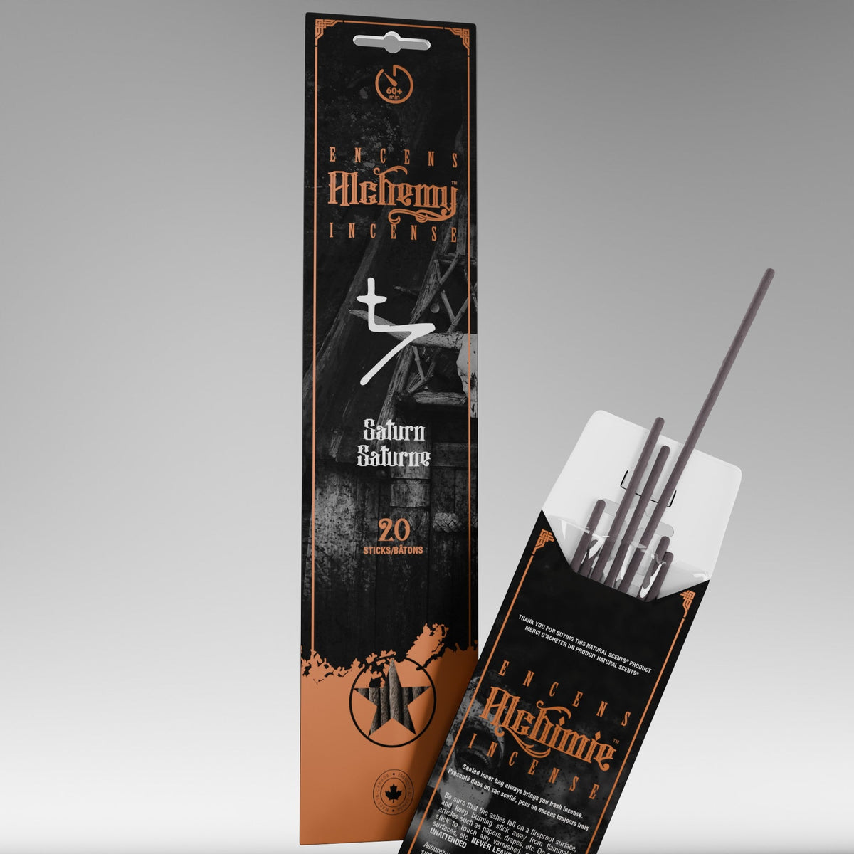 Encens Alchemy Incense® n° 11 Saturne (bâtonnets)