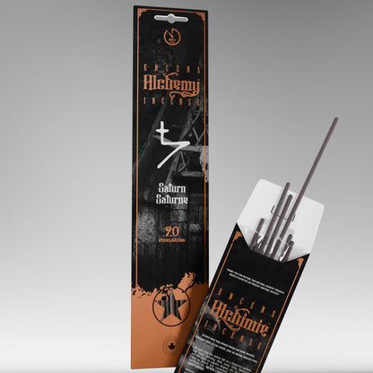 Encens Alchemy Incense® n° 11 Saturne (bâtonnets)