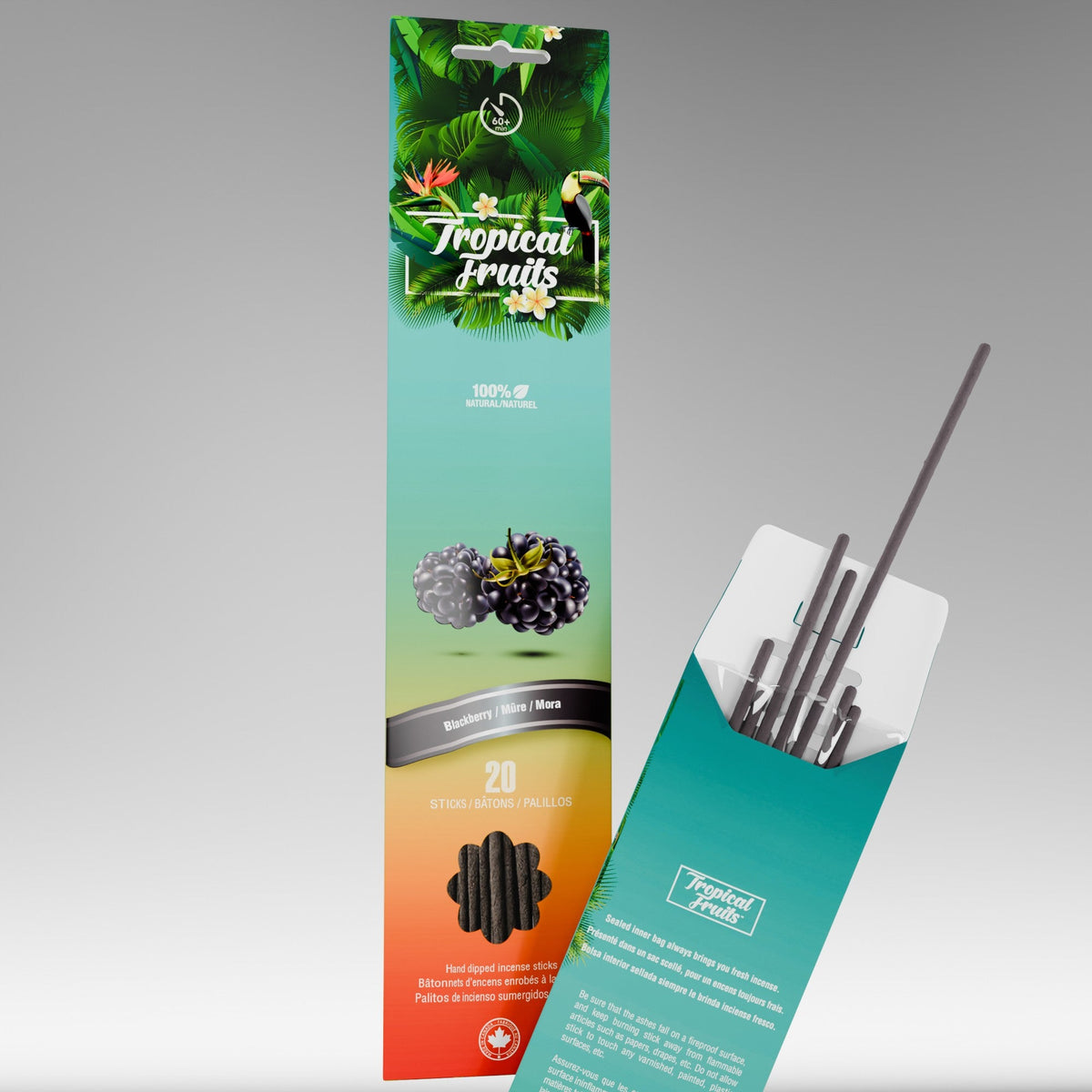 Tropical Fruits #01 Blackberry Incense Sticks
