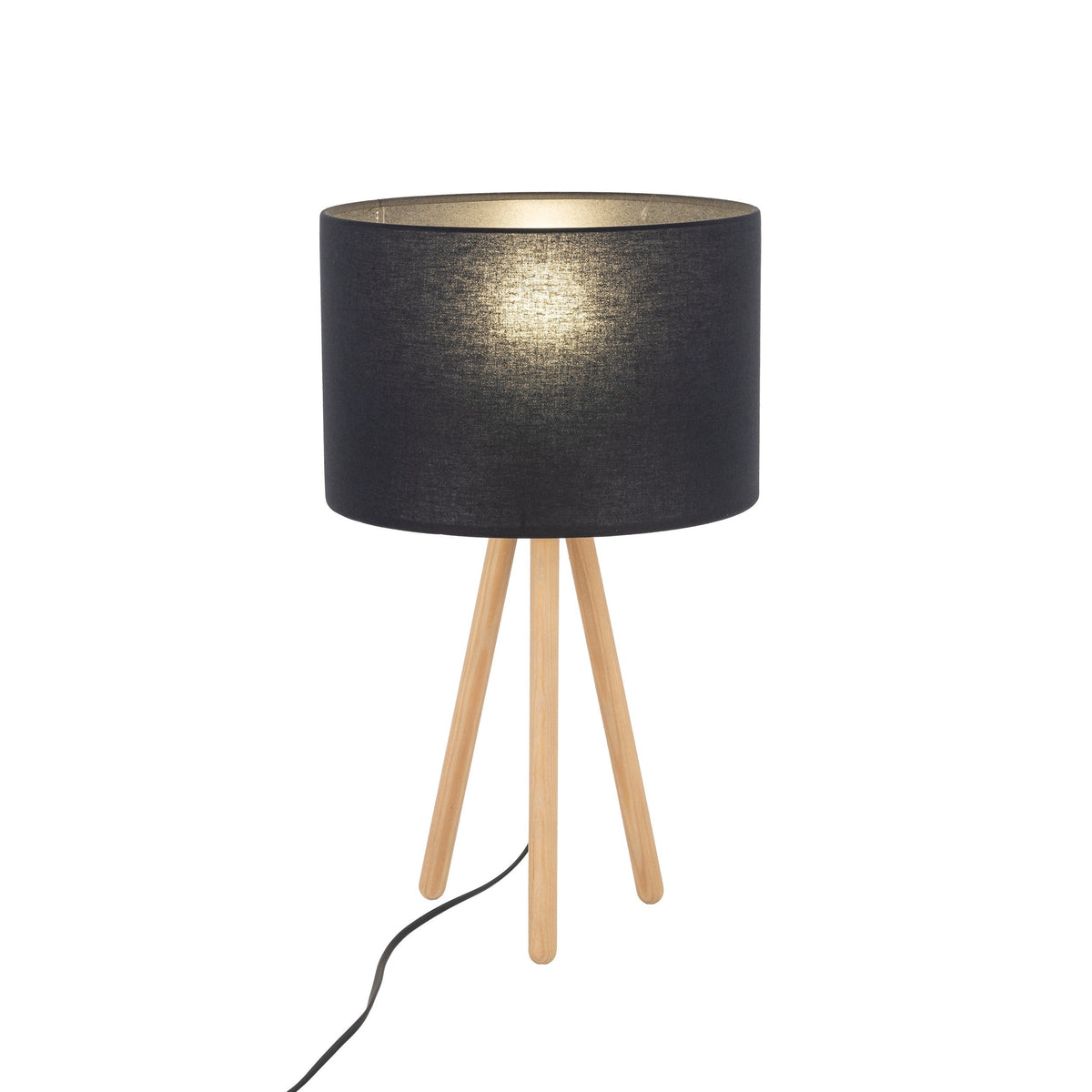 Lampe de chevet TOKYO noire (liquidation)