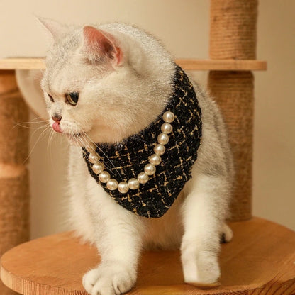 Bandana en tweed pour chien | Accessoire pour animaux de compagnie