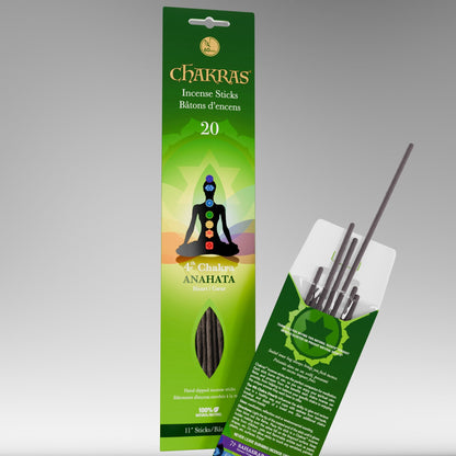 Bâtonnets d'encens Chakras #04 Anahata