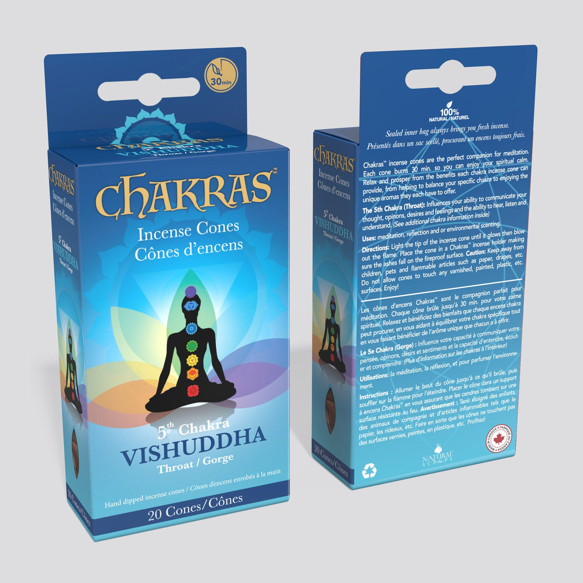 Chakras #05 Cônes Vishuddha