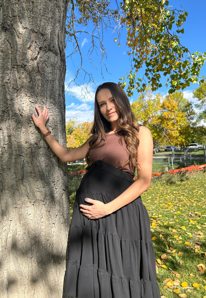 2 in 1 Maternity Dress Skirt
