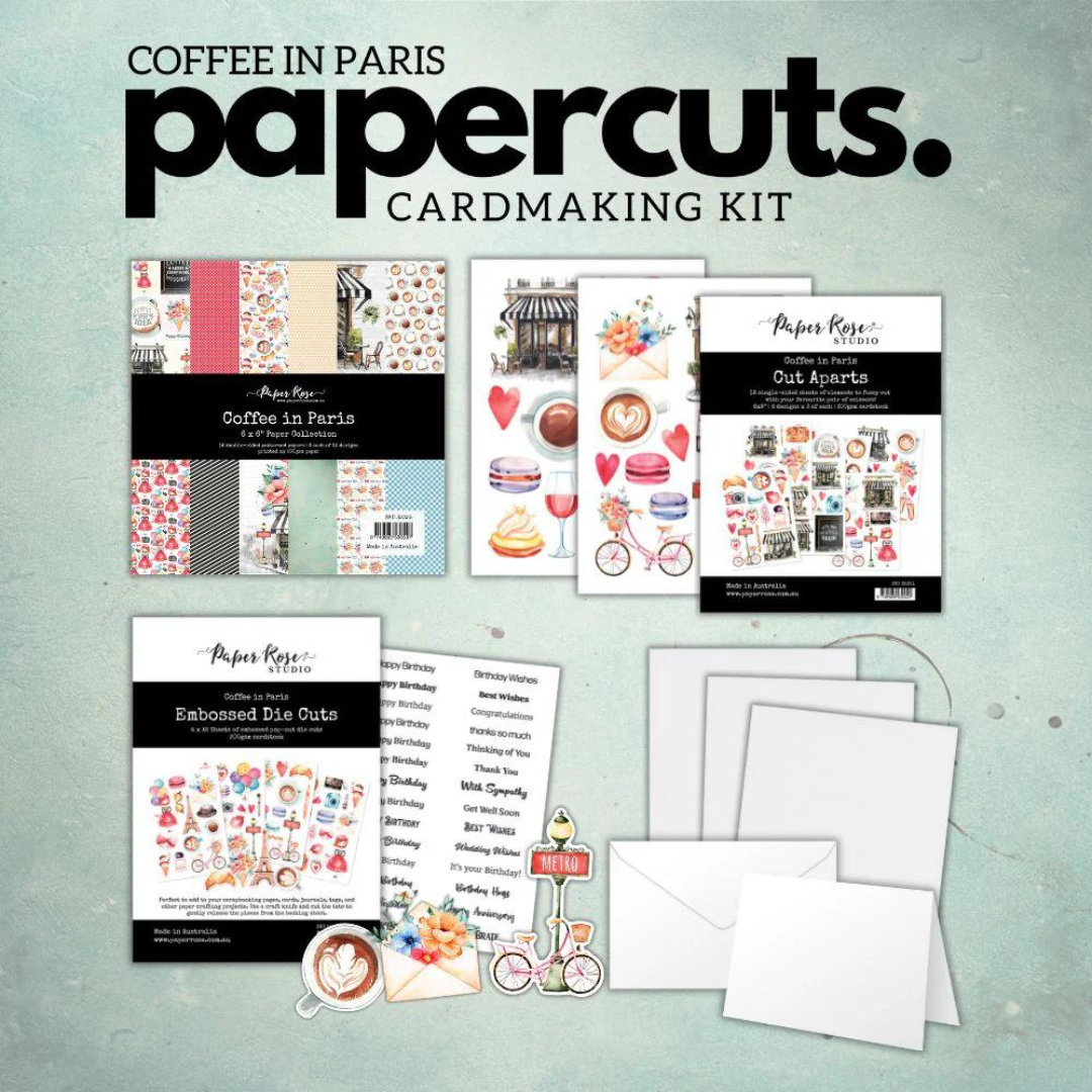 Kit de carterie Papercuts « Coffee In Paris » 32523