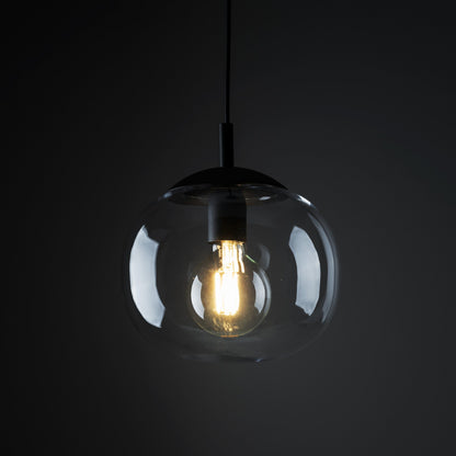 Suspension scandinave VIBE en verre graphite
