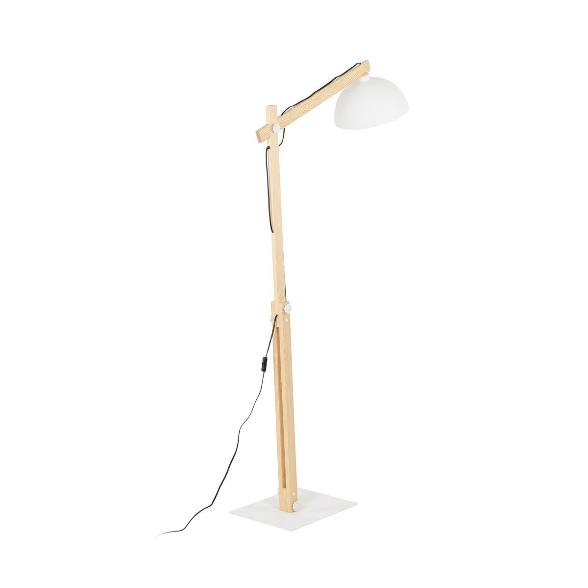 OSLO White Scandinavian Floor Lamp for Living Room & Office (Clearance)