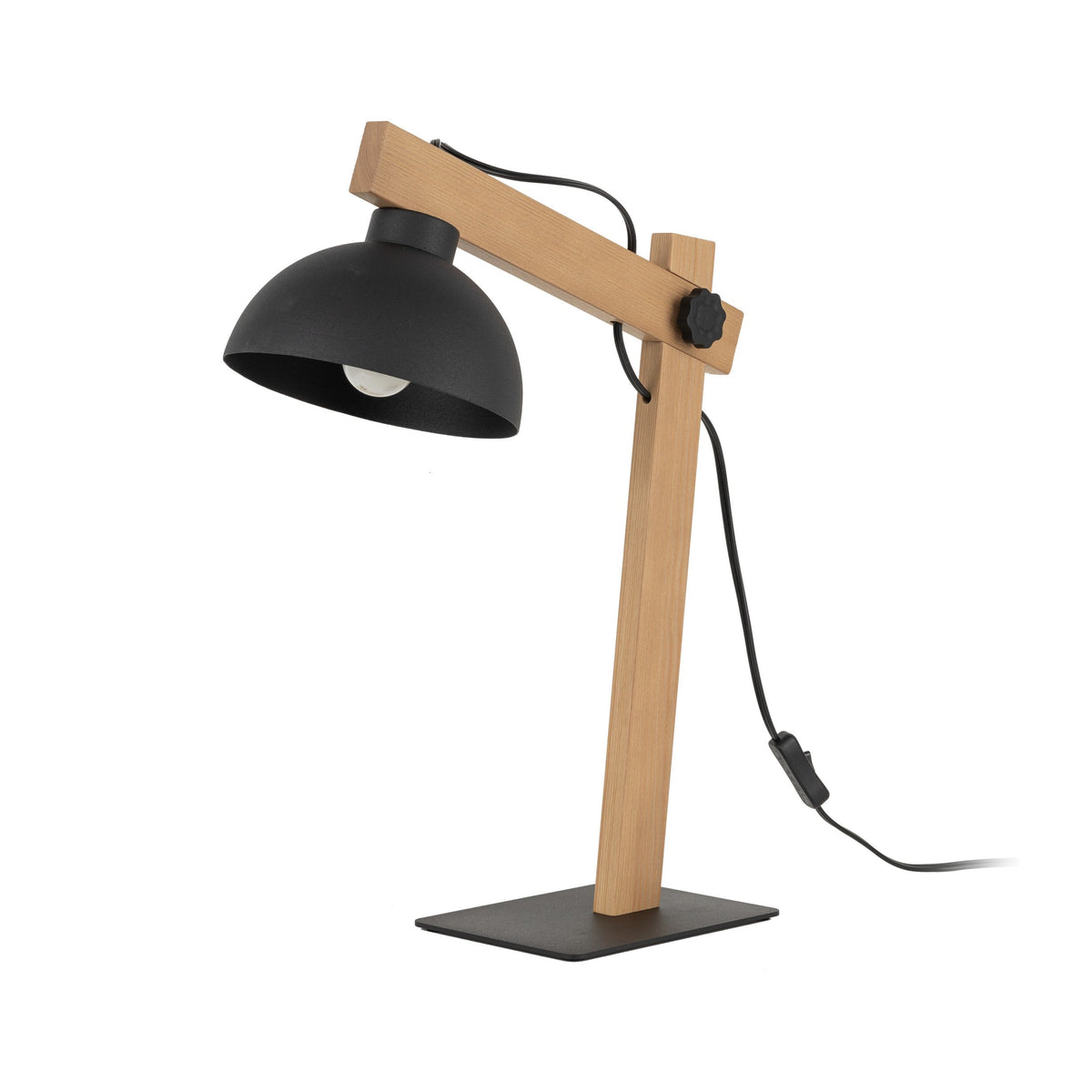 Lampe de chevet scandinave noire OSLO