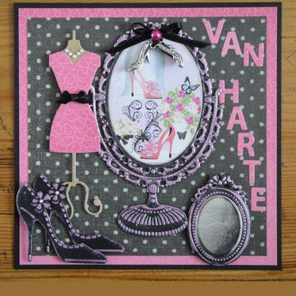 Marianne Design: Matrices de découpe Creatables - Miroir vintage
