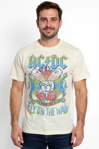 T-shirt AC/DC motif Fly On The Wall