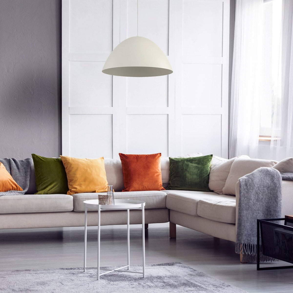 Suspension FARO style Mid-Century Modern L