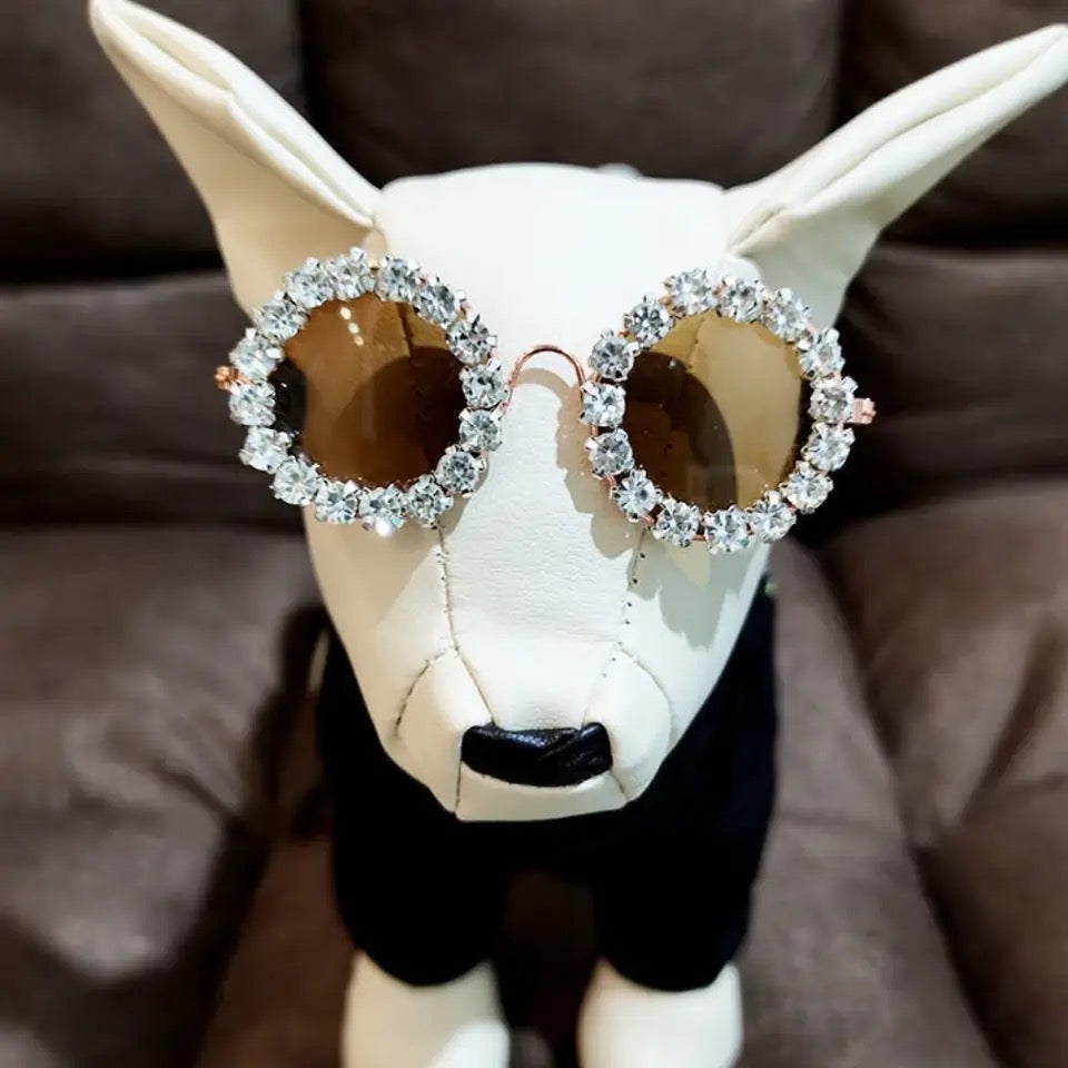 Doga Kat Sunglasses – Luxury Rhinestone Pet Sunglasses