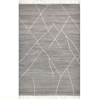 Tapis Mabel en laine tissée 6X9