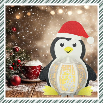 CrafTreat DIY Paper Lanterns - Penguin