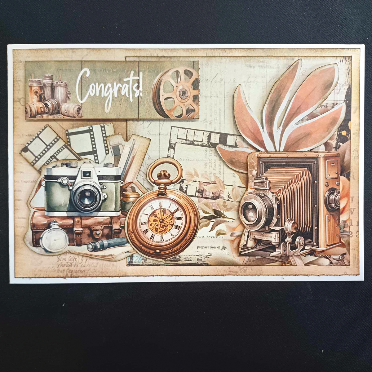 Lot de 3/4 de cartes "Instants Capturés" de 6x4 de 3Quarter Designs