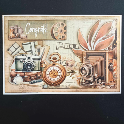 Lot de 3/4 de cartes "Instants Capturés" de 6x4 de 3Quarter Designs
