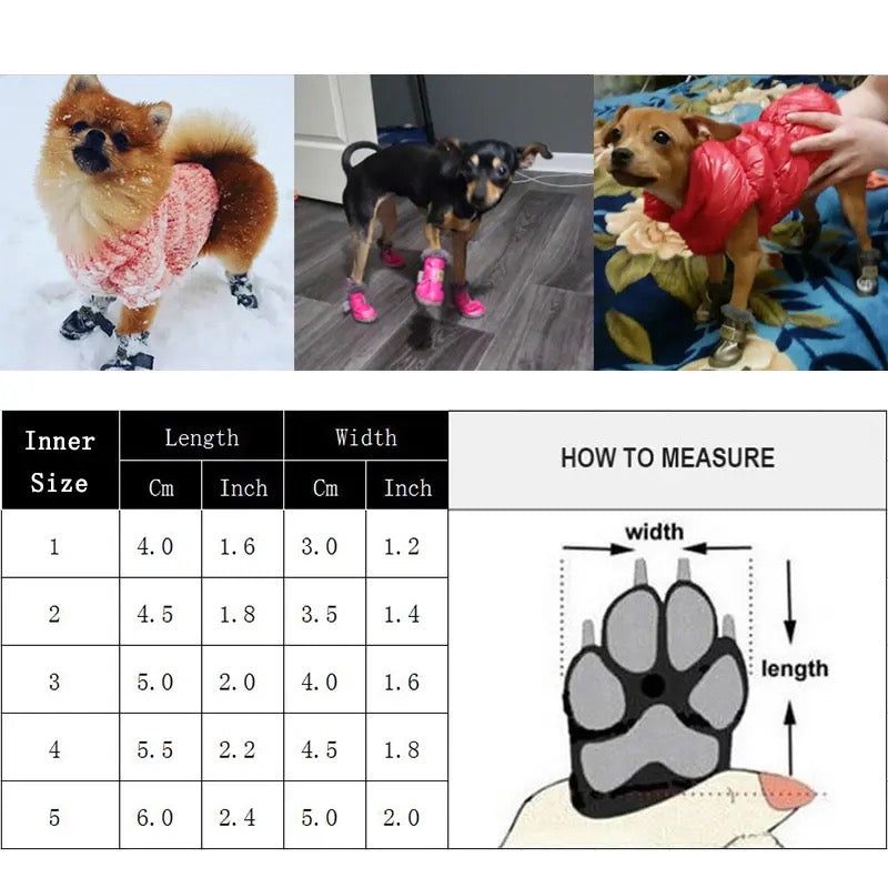 Bottes pour chien | Bottes étanches pour pattes de chien