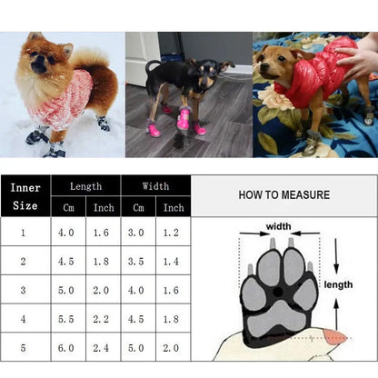 Bottes pour chien | Bottes étanches pour pattes de chien