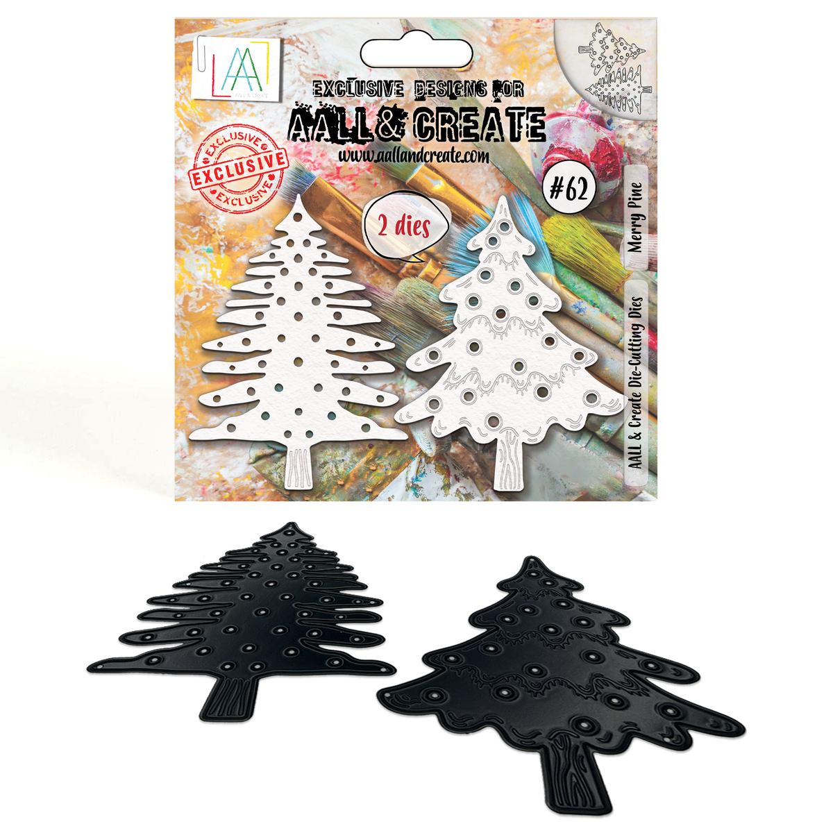 AALL and Create - Ensemble de matrices de découpe - Merry Pine