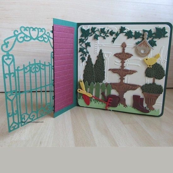 Marianne Design : Matrices de découpe Craftables - Fontaine