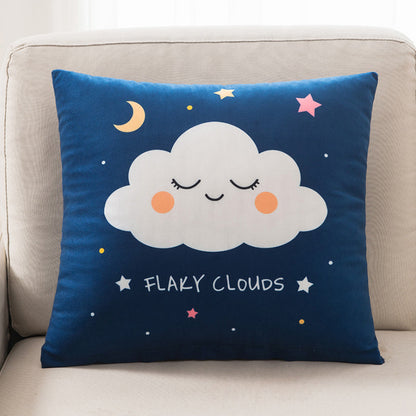 Cute Decorative Throw Pillow – Soft Plush Sofa Cushion for Living Room, Bedroom & Bedside