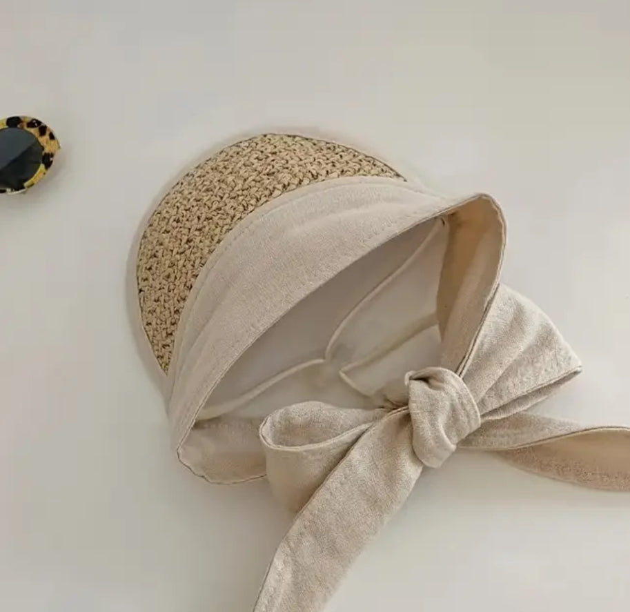 Chapeau de paille Gia pour chien | Chapeau de soleil léger pour chien