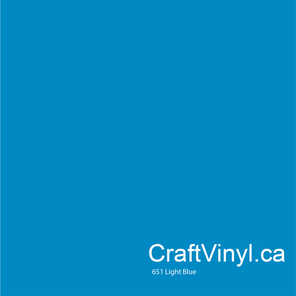 Oracal 651 Glossy Light Blue Vinyl #053 sheets and rolls