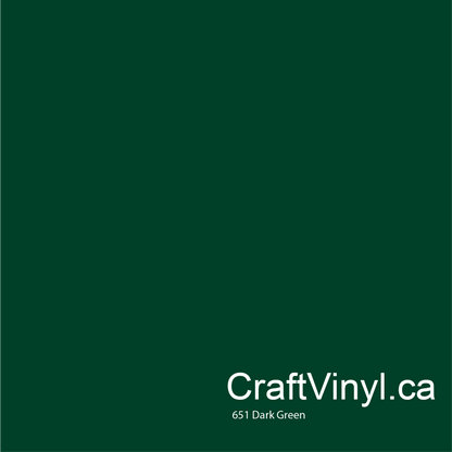 Oracal 651 Glossy Dark Green Vinyl #060 sheets and rolls