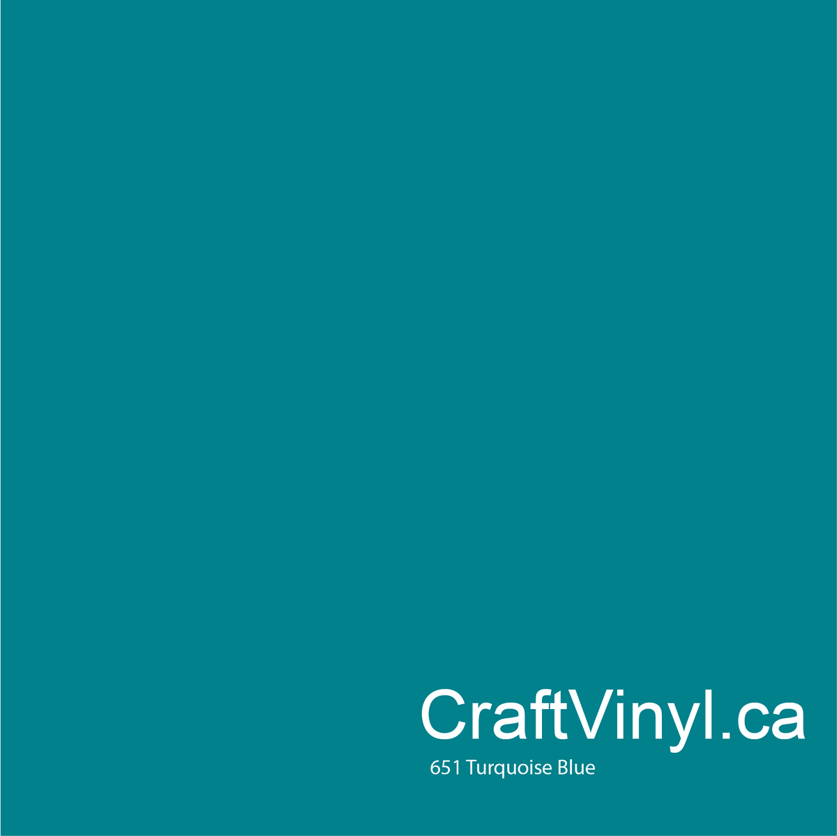 Oracal 651 Bleu Turquoise Brillant #066